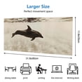 thumbnail image 5 of WISHTIME Gaming Mouse Pad Large Desk Mat with Non-Slip Rubber Base and Stitched Edges,Keyboard Mouse Mat Desk Pad for Work,Game,Office,Home，Shark Black, 5 of 8