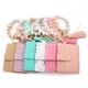 thumbnail image 5 of Minnieouse LLavero de mujer con borla, cartera, llavero a la moda, botón a presión, tarjetero, brazalete, pulsera, llavero, accesorio colgante Ropa, zapatos y accesorios Miscelánea Leopardo Minnieouse AP014087-10, 5 of 6