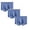 Dark Blue 3PCS, variant on Mens Underwear Stretch Waist Summer Comfortable Solid Color Casual 3 Pack