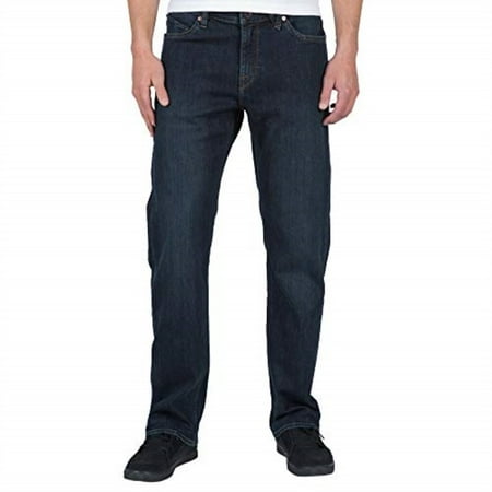 Volcom Men's Kinkade Stretch Denim Jean, Vintage Blue, 36X33