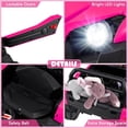 thumbnail image 6 of OLAKIDS 12V Ride on UTV, Battery Powered Off-Road Kids Electric Vehicles with Remote Control, Music, Horn, MP3, Lights, 3 Speeds, Soft Start, Ride on Truck for 3+ Boys Girls, 6 of 9