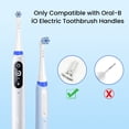 thumbnail image 4 of 8 Pack Toothbrush Replacement Heads Compatible with Oral-B iO Electric Toothbrushes, White, 4 of 4