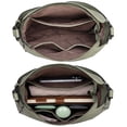 thumbnail image 3 of Montana West Hobo Bags for Women Top Handle Satchel Shoulder Purse Bucket Handbag, A-Green, 3 of 7