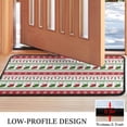 thumbnail image 3 of Red Christmas Stocking and Snowflake Pattern Door Rugs,Washable Non Slip Door Mats Indoor,Decorative Door Mats,Entry Mat Indoor for Entrance,Bedroom,Kitchen,Bathroom,30"x17", 3 of 6