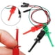 thumbnail image 2 of Riwesomey 3 piezas tipo gancho prueba Clip sondas instrumentación hogar prueba electrónica Transistor Tester accesorios de reparación Accesorios para bloques patrón, 2 of 6