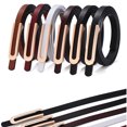 thumbnail image 2 of fastboy Adjustable And Fashionable Waist Belt For Flattering Silhouette Wide Application Red-brown, 2 of 6