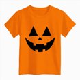 thumbnail image 4 of Child Boys Halloween Shirt for 5t 6t Pumpkin Smile Prints Crewneck Halloween Fashion Trendy Tees Toddler to Youth Boys Clothes Size 5-6 Years, 4 of 4