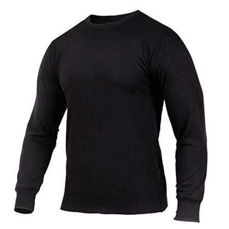 

Rothco Black Midweight Thermal Knit Top 2827 - 3X-Large