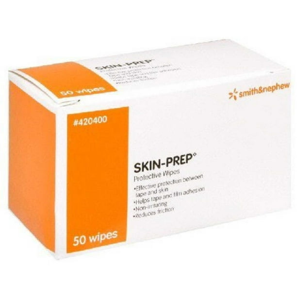 Skin Prep Smith Nephew Protective Barrier Wipes 50 Count Walmart Com