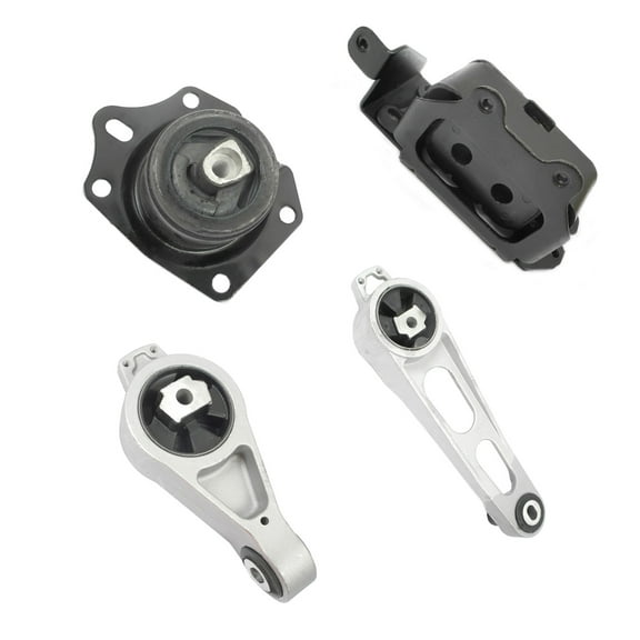 2001-2009 Chrysler PT Cruiser 2.4L Engine Motor & Trans. Mount Set 4PCS For Auto Transmission without Turbo. A2947 A2948 A2949 A3026