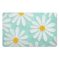 thumbnail image 1 of Step onto Comfort Soft Fiber 20x32 inch Bath Mat with Floral Design, 1 of 5