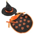 thumbnail image 1 of FELTECHELECTR 1 Set Dog Costume Set Assorted Color Polyester Photo Props for Pet Owners During Festivals, 1 of 4