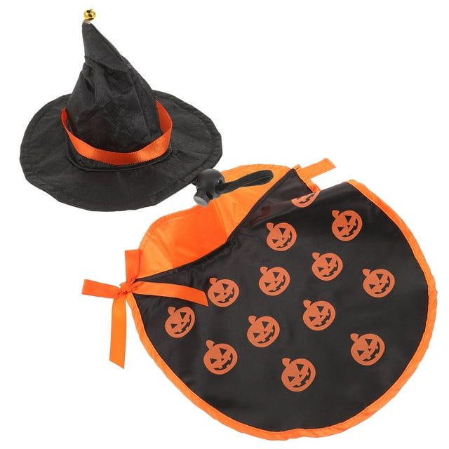 FELTECHELECTR 1 Set Dog Costume Set Assorted Color Polyester Photo Props for Pet Owners During Festivals