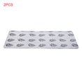 thumbnail image 1 of 2 Pieces Wall Oil Splash Proof Baffle Oil Splash Protection Screen Frying Pan Oil Divider Protection Screen Anti Splatter Shield Guard Aluminium Foil Plate, 1 of 9