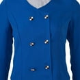 thumbnail image 5 of Heather Veronica Sawyer Chandler Uniform Women's Heather Musical Outfits Blue Jacket Skirt Uniform Suit, 5 of 7