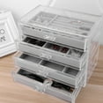 SPRING PARK Stackable Velvet Jewelry Trays Organizer Jewelry Storage