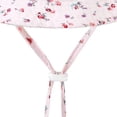 thumbnail image 4 of IVEYRTF Baby Girls Print Cute Bear Ear Sun Hat Soft Cotton Adjustable Beach Hat for Spring Summer Outdoor Hat, 4 of 6