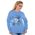 thumbnail image 4 of Virginia Cute State Flower Souvenir Women Crewneck Sweatshirt Brisco Brands S, 4 of 6