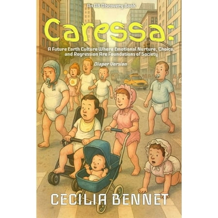 Caressa (diaper version): A Future Earth Culture Where Emotional Nurture Choice and Regression Are Foundations of Soci (Paperback)
