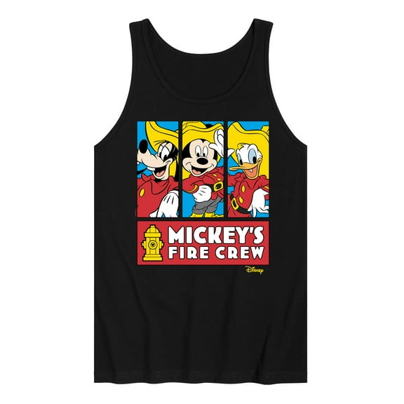 Disney - Firefighter Mickey & Friends - To The Rescue - Men's Jersey Tank Top