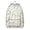 White, variant on Flowers Design Backpack for School College Teens Adults, Large Capacity Bookbag with Laptop Sleeve, Durable Commuting Travel Backpack, Sunflower Floral Print Unisex Gift Idea for Work or College
