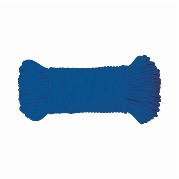 Koch 7023317 0.15 in. x 100 ft. Blue Diamond Braided Paracord Rope