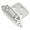 Chromolux, variant on Hickory Hardware Variable Overlay Hinge Pair Satin Nickel Self Close P244-SN