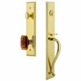 thumbnail image 2 of Grandeur Carsgrbca_Esetd_Na Carre Solid Brass Rose Dummy Full Plate "S" Grip Handleset -, 2 of 5