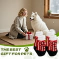 thumbnail image 5 of TELOLY 8Pcs Dog Socks,0 Dog Clothes,For Hardwood Floors Dog Socks to Prevent Licking Paws,Style1, 5 of 7