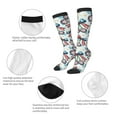 thumbnail image 3 of Hirioo Disco Ball Cherry With Bow for Adult Stockings Breathable Sock Non-Pilling,Contrasting Color Design, 3 of 6