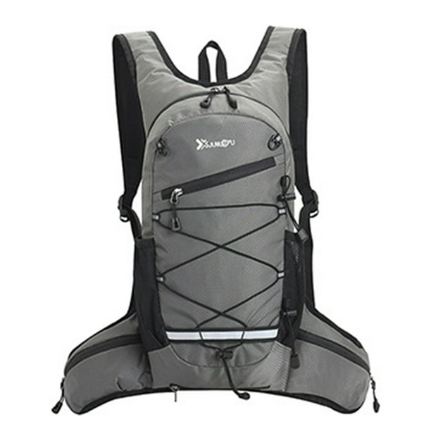 Bolsa de dos hombros Mochila de ciclismo Mochila ligera para bicicleta Bolsa de viaje para deportes al aire libre para acampar Senderismo Mochilero Correr