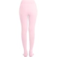thumbnail image 3 of ORUYROP Women's Solid Colored Opaque Microfiber Footed Tights, 3 of 7