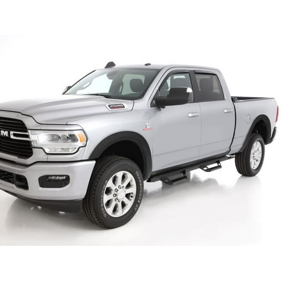 Bushwacker by RealTruck OE Style Factory Front & Rear Fender Flares | 4-Piece Set, Black, Smooth Finish | 50937-02 | Compatible with 2019-2022 Ram 2500, 3500 (Excludes Dually)