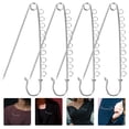 thumbnail image 3 of broches de seguridad metálicos con argollas para ropa, ideales para manualidades y joyería., 3 of 8