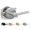 Polished Chrome, variant on Mega Handles | Ralph Dummy Door Lever | Pack of 2| Matte Black