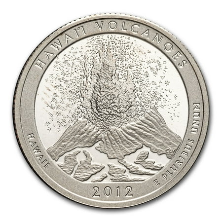 2012-S Quarter ATB Hawai i Volcanoes National Park Proof (Silver)