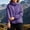 Purple, variant on Hueook Womens Turtleneck Hiking Jacket with Hood Softshell Outdoor Windproof Jacket Spring and Style Casual Loose Hooded Versatile Long Sleeve Jacket Light Blue XL