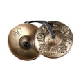 thumbnail image 4 of Platillos tibetanos Tingsha, campanas hechas a mano, portátiles, 6,5 cm, regalos únicos para familiares y amigos, instrumento de percusión de juguete Estilo B, 4 of 9