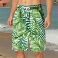 thumbnail image 2 of Men's Swim Trunks Quick Drying 5 Inch Swimsuit Mesh Swimsuit Long Style Mens Board Shorts Swimwear Sky Blue XXL, 2 of 5