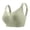 Green, variant on Bras for Women, Non Wired Bra Women's Padded Full Cup Bra Without Underwire With Padding Seamless Bustier Bralette Breathable Soft Sports Bra Light Support Red XXL