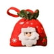 thumbnail image 1 of Bolsa de Navidad - Bolsa de regalo reutilizable de telas con decoraciones navideñas - 1 pieza, 1 of 2