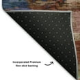 thumbnail image 5 of Addison Rugs Mayfield Premium Machine Washable Transitional Abstract Sage Rectangle Rug, 3' x 5', 5 of 6