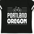 thumbnail image 4 of Inktastic Portland Oregon Biking Boys or Girls Toddler T-Shirt, 4 of 5