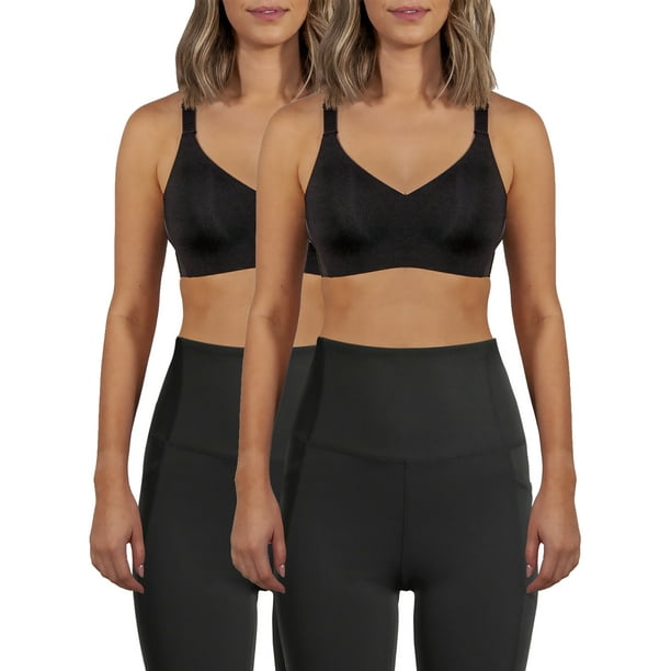 Avia Avia High Support Wireless Sports Bra, 2 pack
