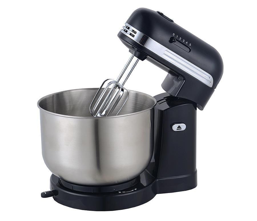 Brentwood 5-Speed Stand Mixer with 3.5 Quart Stainless Steel Mixing Bowl