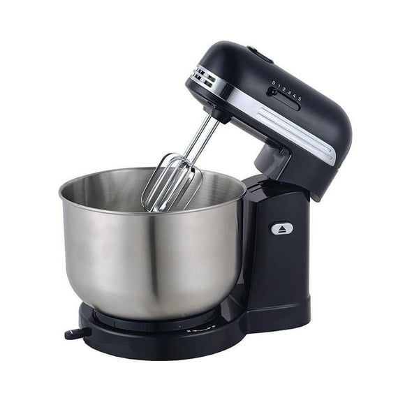 Brentwood 5-Speed Stand Mixer with 3.5 Quart Stainless Steel Mixing Bowl