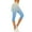 A-Light Blue, variant on Wyobmus Women Skirted Leggings Comfy High Elastic Waisted Gradient Yoga Leggings Tennis Skorts Capris Gym Yoga Legging With Mini Skirt A-Blue