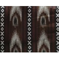 thumbnail image 4 of oneOone Georgette Viscose Fabric Stripe & Geometric Ikat Print Fabric By The Yard 42 Inch Wide, 4 of 4