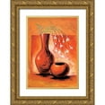 thumbnail image 1 of Veda 24x32 Gold Ornate Wood Framed with Double Matting Museum Art Print Titled - Spring Composition III, 1 of 4