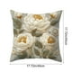 thumbnail image 3 of Funda de cojín decorativa de poliéster de 45 cm (18 pulgadas) con bordado suave, ideal para sofá, dormitorio, sala de estar o cualquier espacio del hogar., 3 of 6